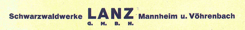 Schwarzwaldwerke Lanz GmbH