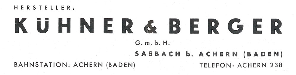 Kühner & Berger GmbH