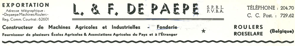 L. & F. De Paepe