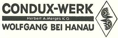 Condux-Werk Herbert A. Merges K.G.