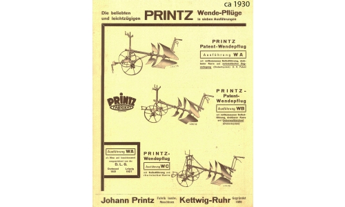 Printz Rheinische Stahlpflugfabrik