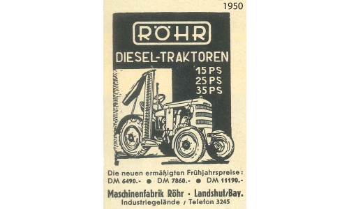 Röhr Maschinenfabrik, Erich