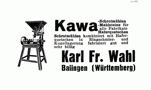 Wahl, Karl Friedrich 
