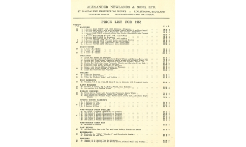 Newlands & Sons, Ltd., Alexander