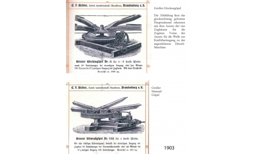 Richter, C. F. Fabrik Landwirthschaftlicher Maschinen und Geräthe