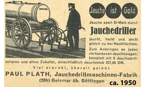 Plath Jauchedrillmaschinen-Fabrik